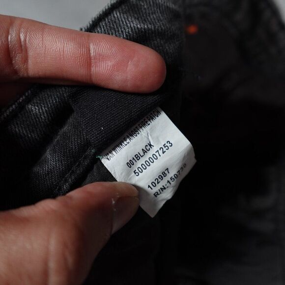 Ksubi Van Winkle Angst Fire Patch Skinny Jeans Womens 28 (Fits 26x27.5) Altered - Picture 8 of 15